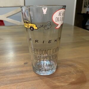 Friends TV Show Glass